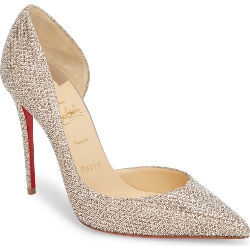 ***SOLD****Iriza Half d'Orsay Pump